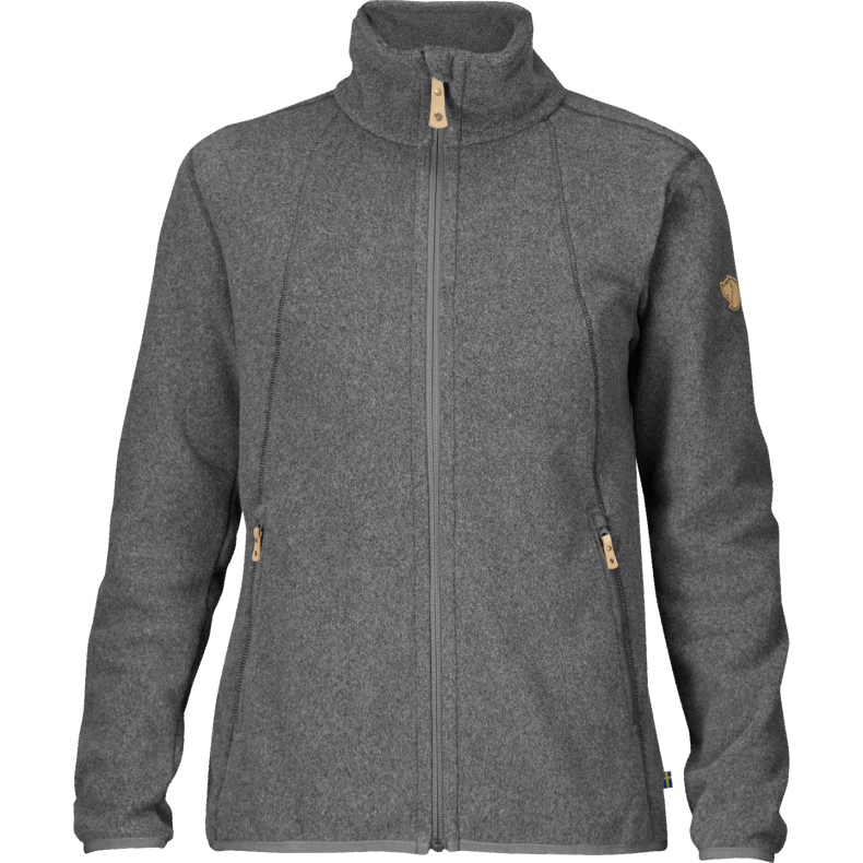 Dark Grey Stina Fleece W - Dark Grey Fjällräven Outlets