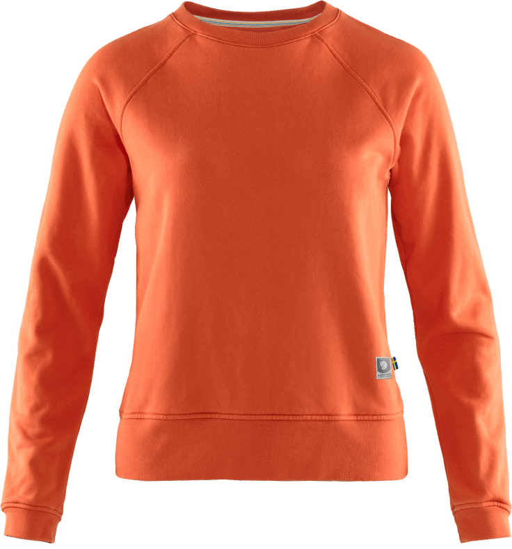Greenland Sweatshirt W Fjällräven Outlets Rowan Red
