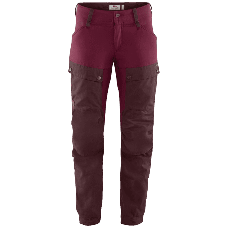 Dark Garnet/Plum Fjällräven Outlets Keb Trousers W - Various Colours