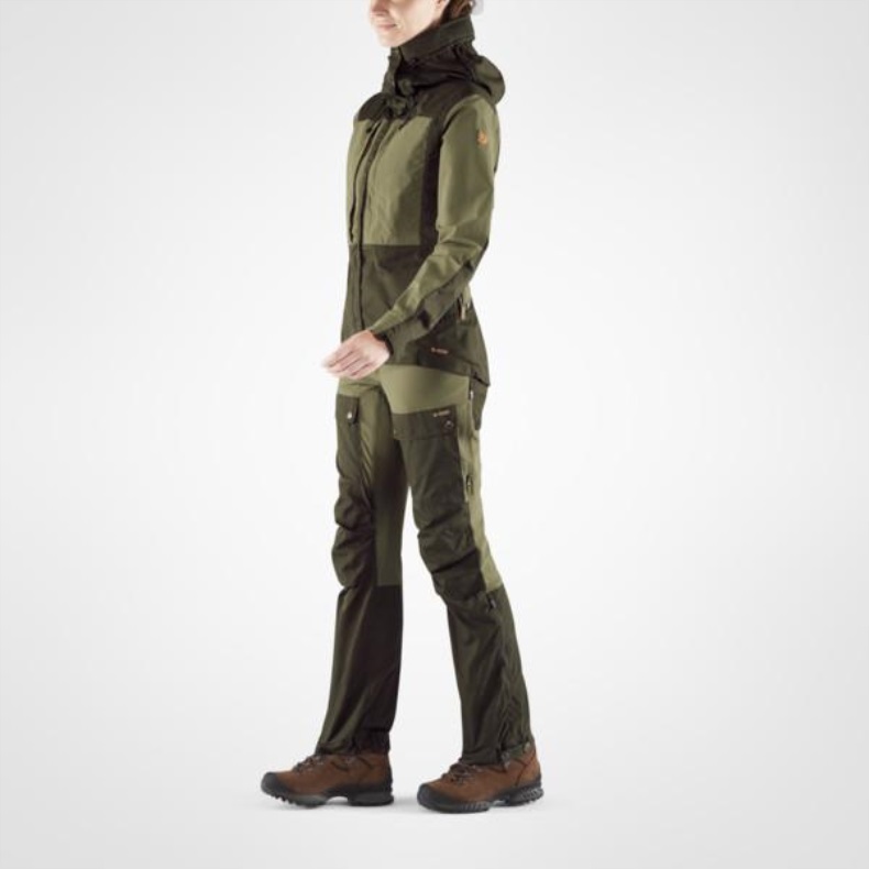 Clay Blue-Mineral Blue Fjällräven Outlets Keb Trousers W Short - Clay Blue Mineral Blue