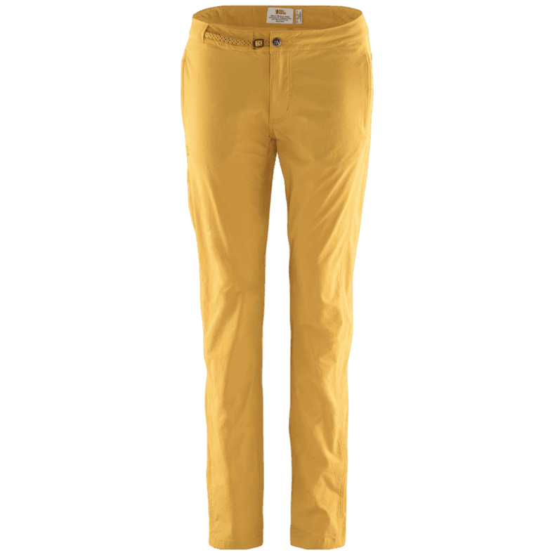 High Coast Trail Trousers W Ochre Fjällräven Outlets