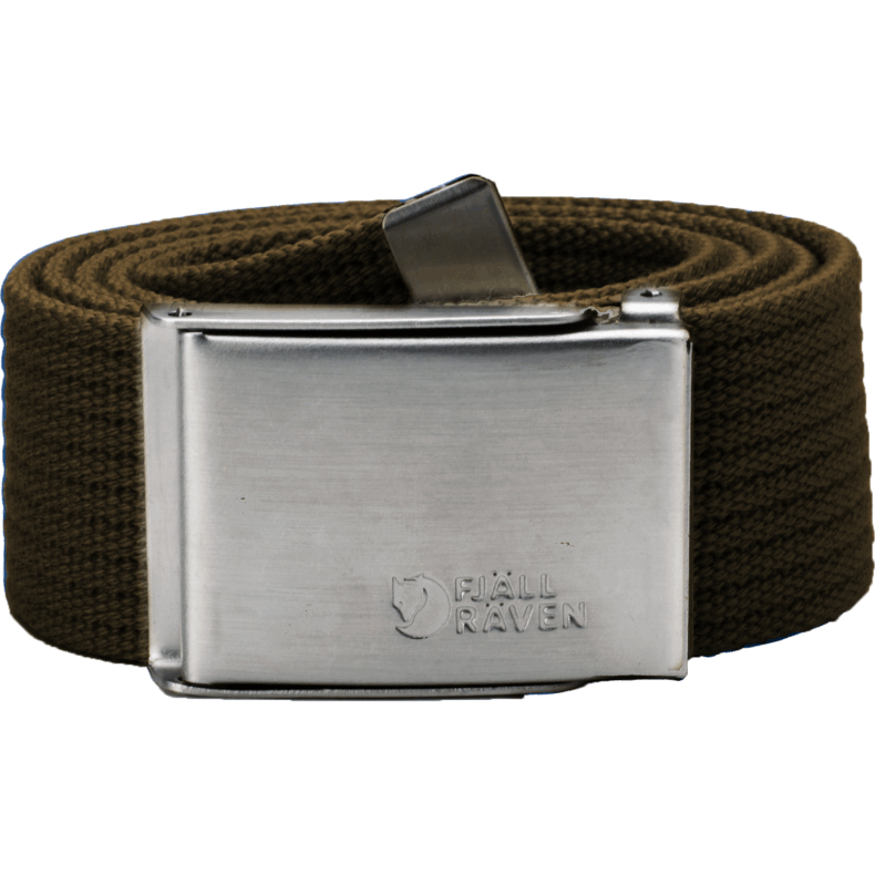 Dark Olive Canvas Belt Fjällräven Outlets