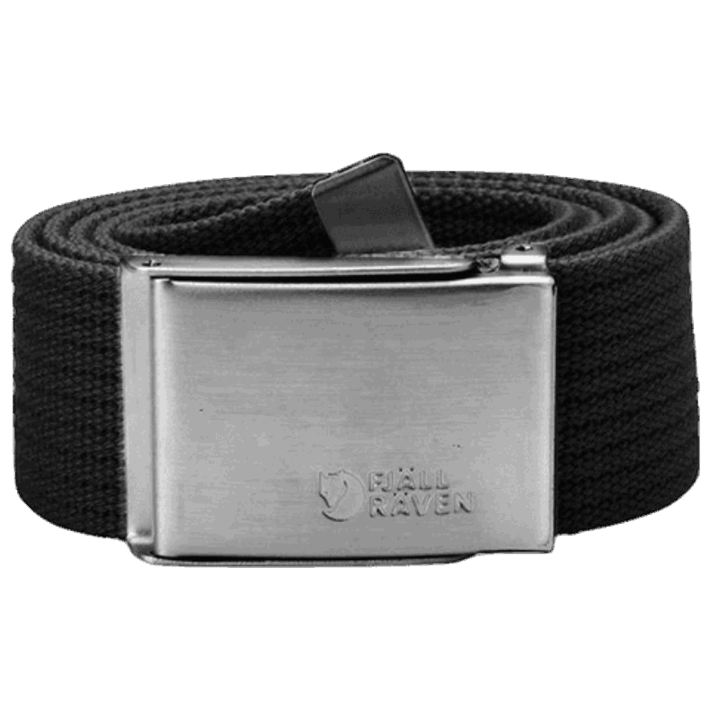 Merano Canvas Belt Fjällräven Outlets Black