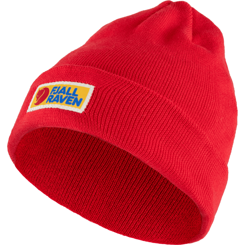 True Red Fjällräven Outlets Vardag Classic Beanie