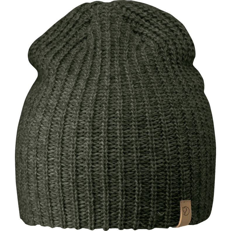 Fjällräven Outlets Dark Olive Övik Melange Beanie - 2 Colours