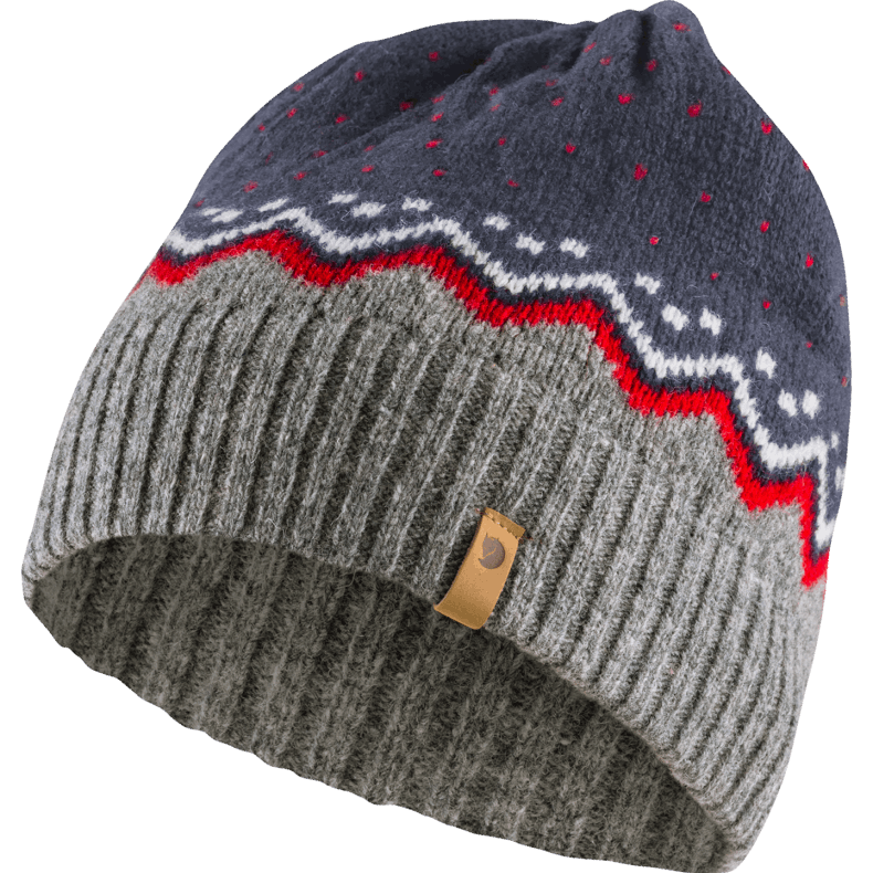 Navy Övik Knit Hat - 3 Colours Fjällräven Outlets