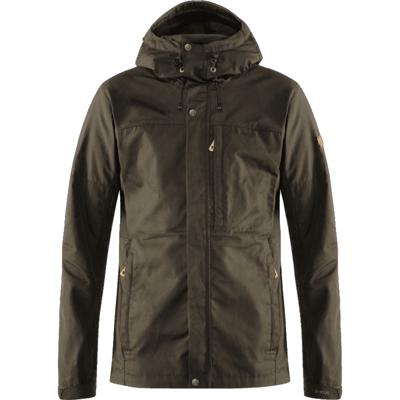 Dark Olive Fjällräven Outlets Kaipak Jacket M