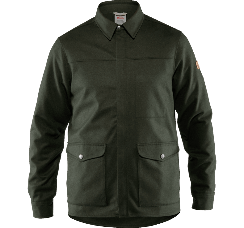Greenland Re-Wool Shirt Jacket M Fjällräven Outlets Deep Forest