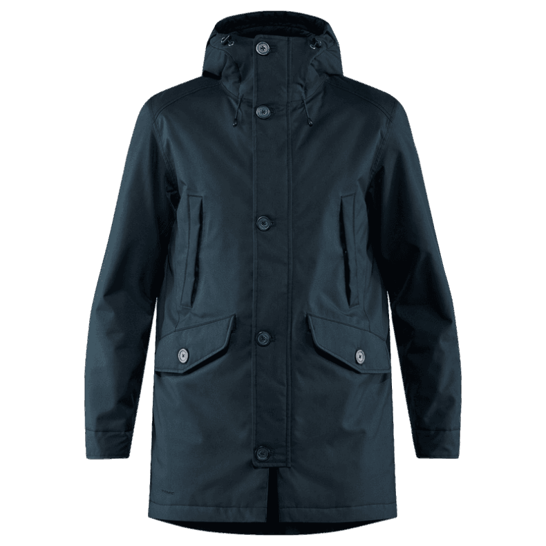 Dark Navy Fjällräven Outlets Kiruna Lite Parka M