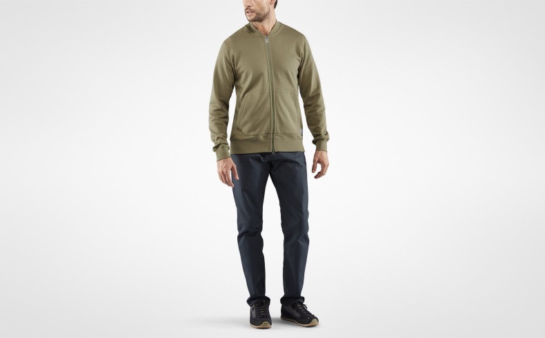 Greenland Zip Cardigan M Fjällräven Outlets Green