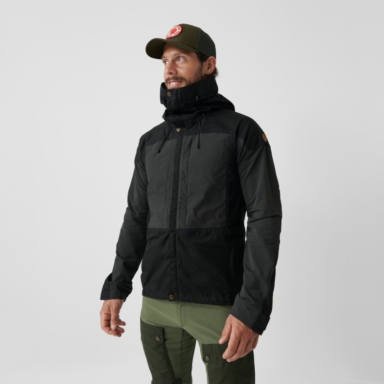 Keb Jacket M Dark Navy/Light Olive Fjällräven Outlets