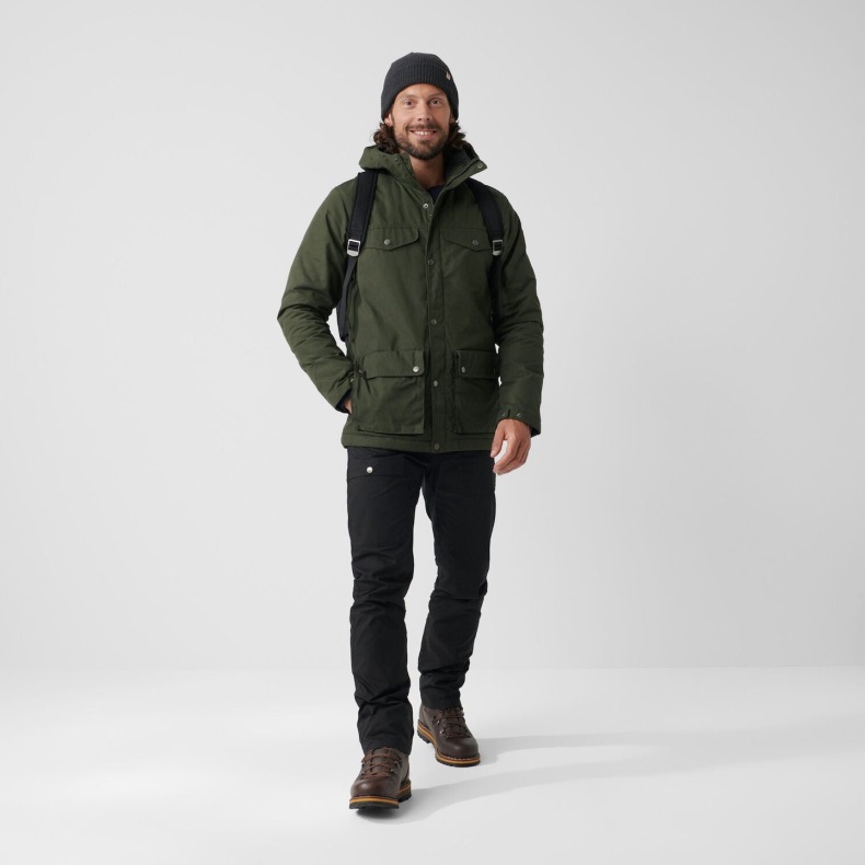 Black Greenland Winter Jacket M Fjällräven Outlets