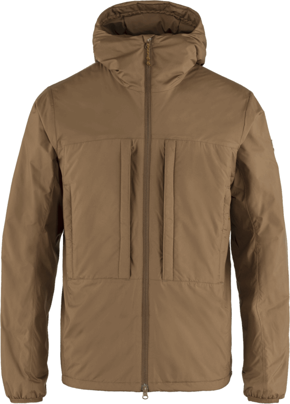 Keb Wool Padded Jacket M Fjällräven Outlets Timber Brown