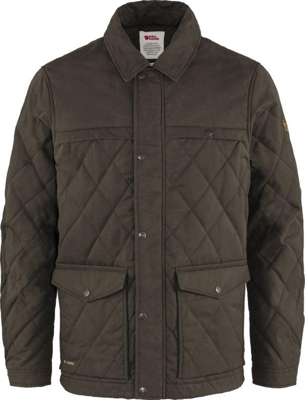 Fjällräven Outlets Dark Olive Övik Wool Padded Jacket M