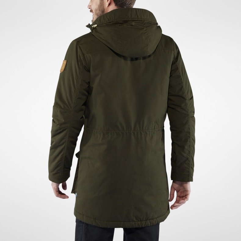 Fjällräven Outlets Singi Wool Padded Parka M - Black Black