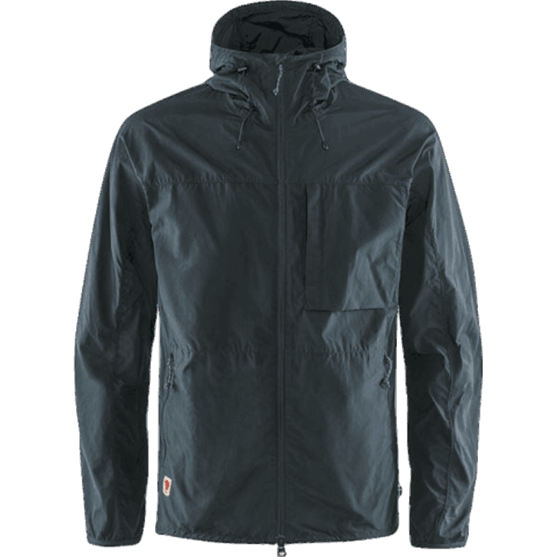 Navy High Coast Wind Jacket M - 3 Colours Fjällräven Outlets