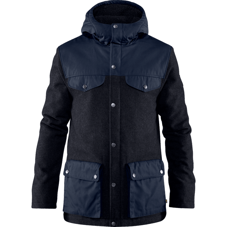 Night Sky Fjällräven Outlets Greenland Re-Wool Jacket M - 3 Colours