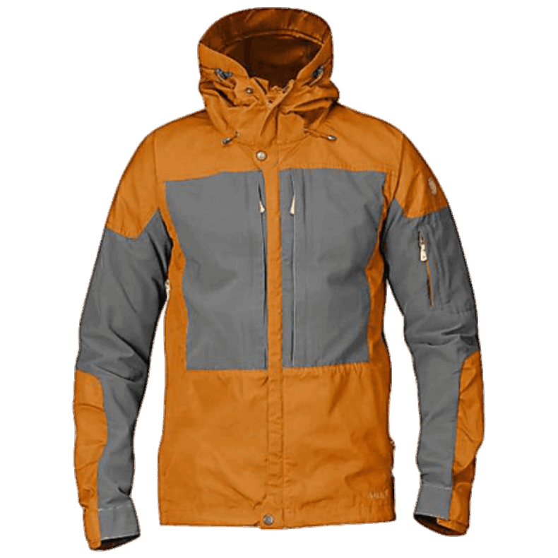 Fjällräven Outlets Keb Jacket M - Seashell Orange Seashell Orange/Grey