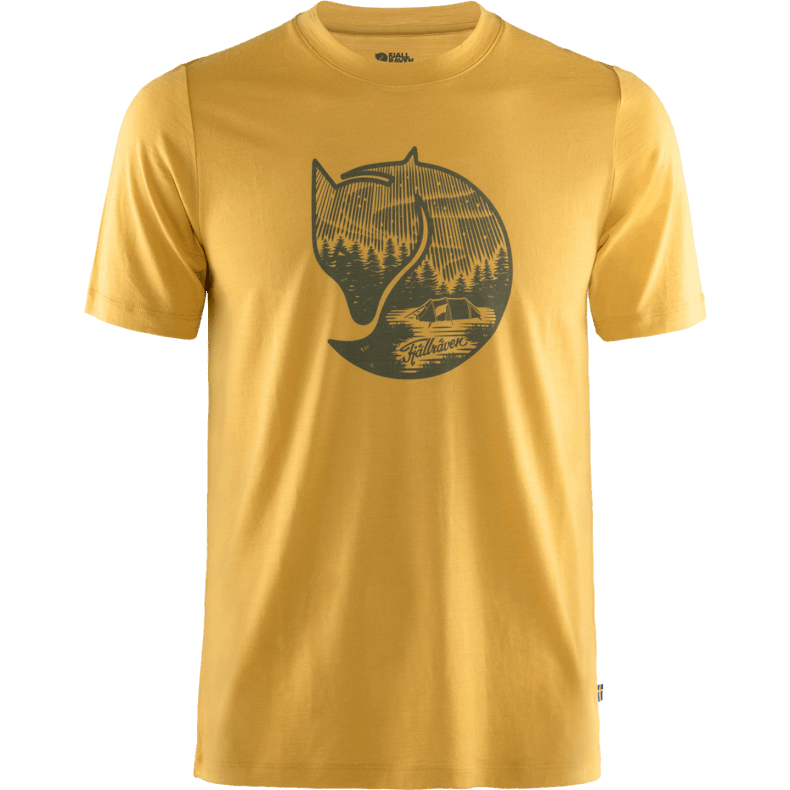 Fjällräven Outlets Abisko Wool Fox Ss M Ochre