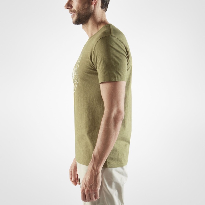 Fjällräven Outlets Navy Lägerplats T-Shirt M - Navy