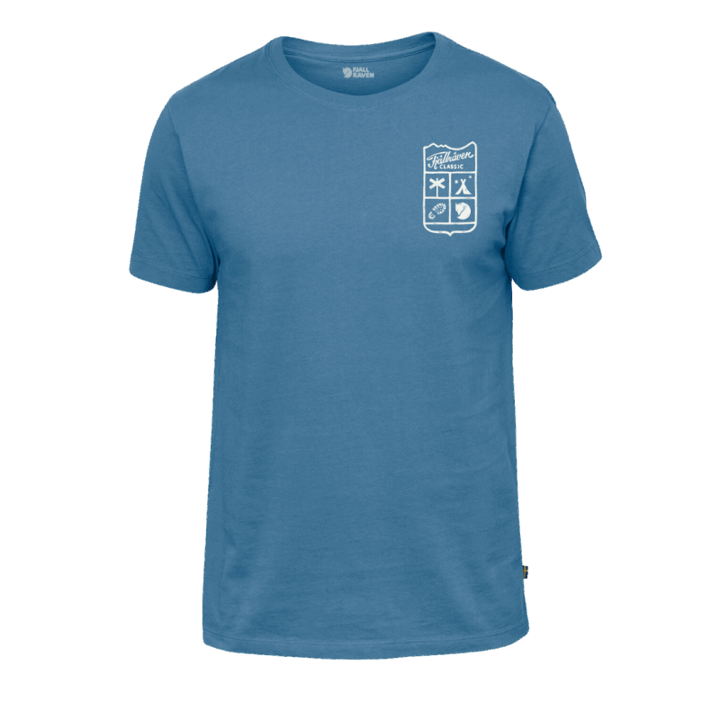 Azure Blue Fjällräven Outlets Classic T-Shirt M