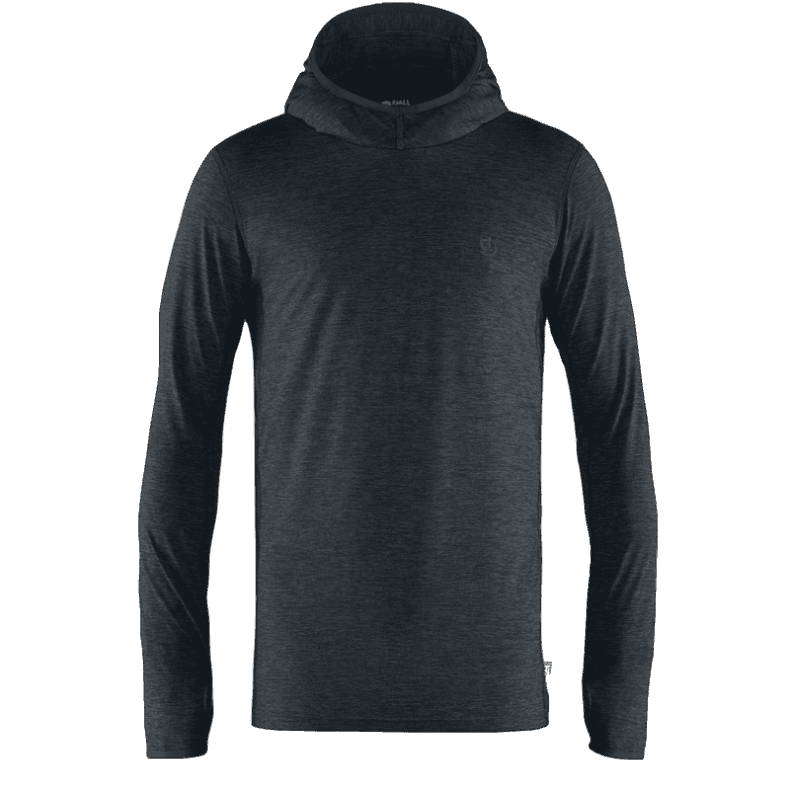Dark Navy Fjällräven Outlets Abisko Sun-Hoodie M