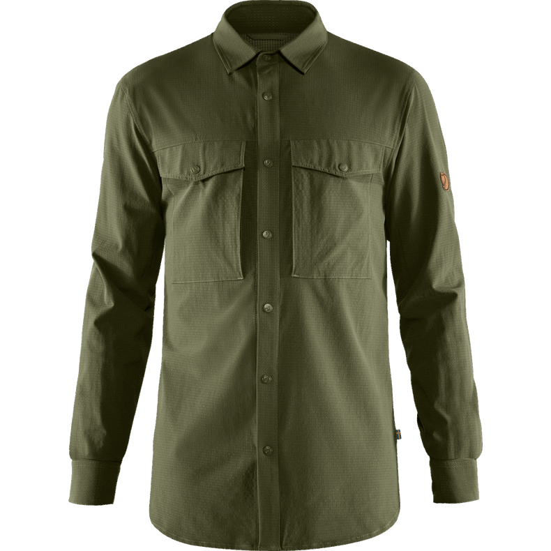 Abisko Trekking Shirt M - Laurel Green Laurel Green Fjällräven Outlets