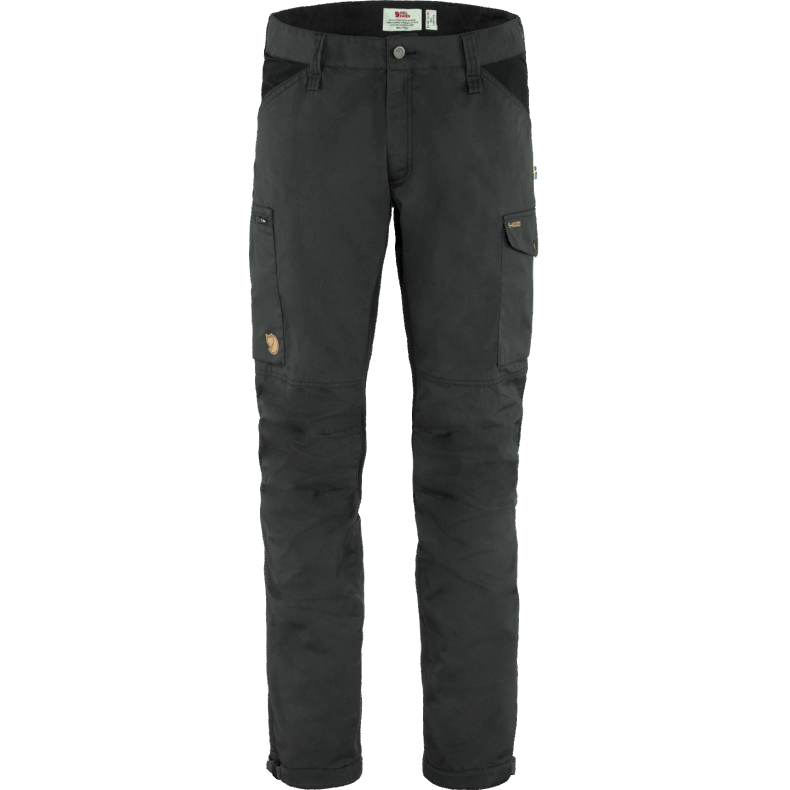 Kaipak Trousers M - Dark Grey-Black Fjällräven Outlets Black