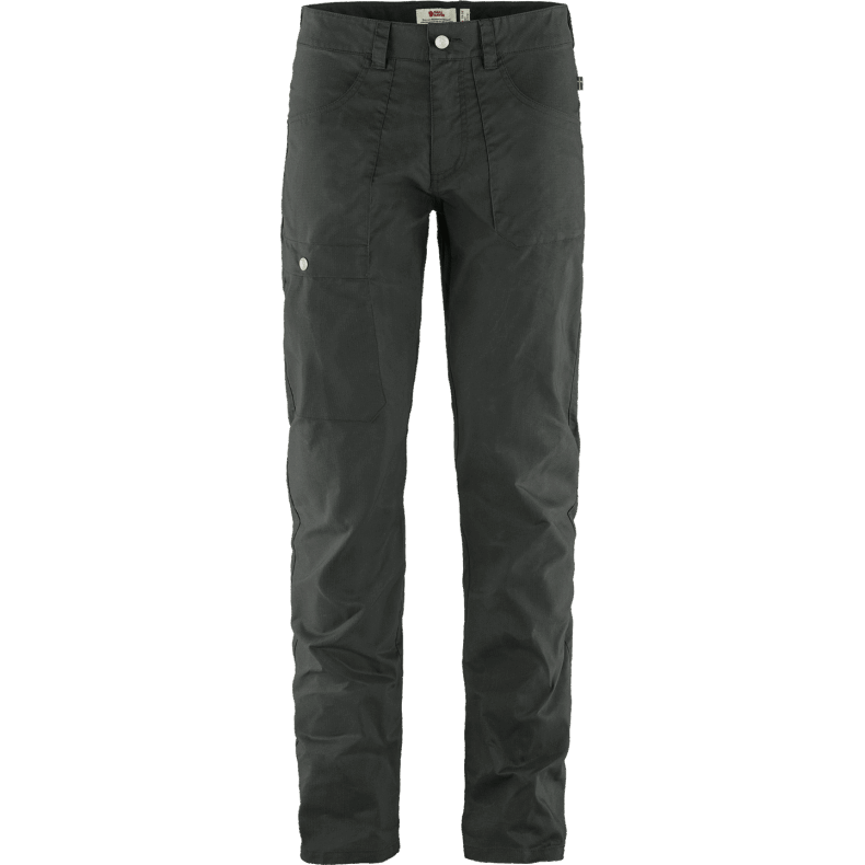 Dark Grey Fjällräven Outlets Vardag Lite Trousers M - Dark Grey