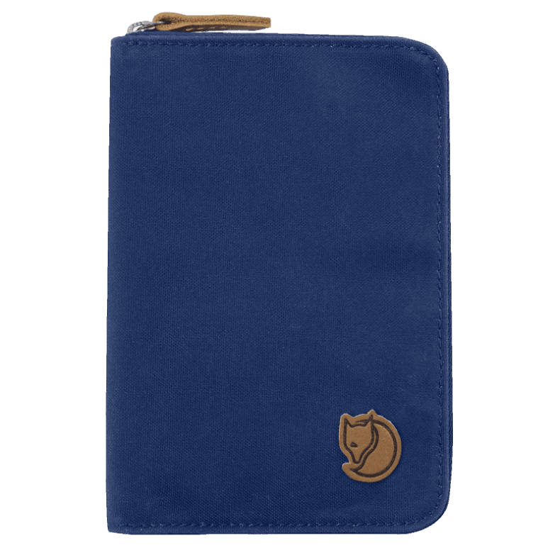 Deep Blue Passport Wallet Fjällräven Outlets