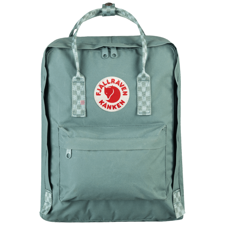 Kånken Fjällräven Outlets Frost Green/Chess Pattern