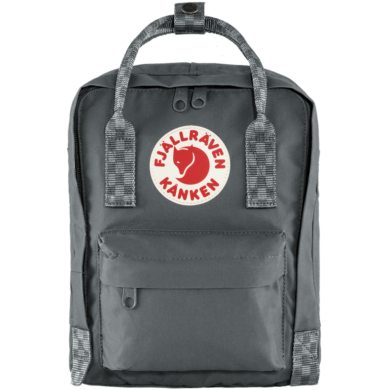 Super Grey-Chess Pattern Fjällräven Outlets Kånken Mini