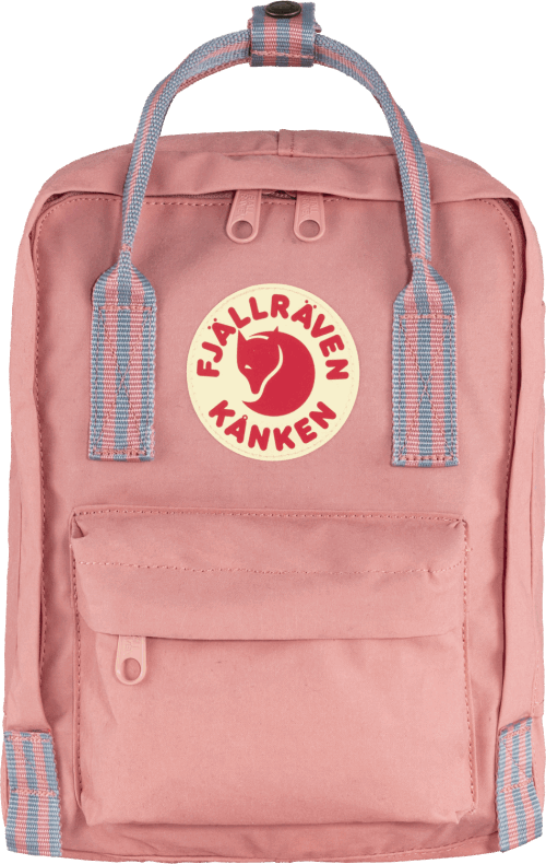 Fjällräven Outlets Kånken Mini Pink-Long Stripes