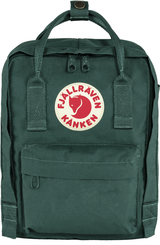 Arctic Green Kånken Mini Fjällräven Outlets