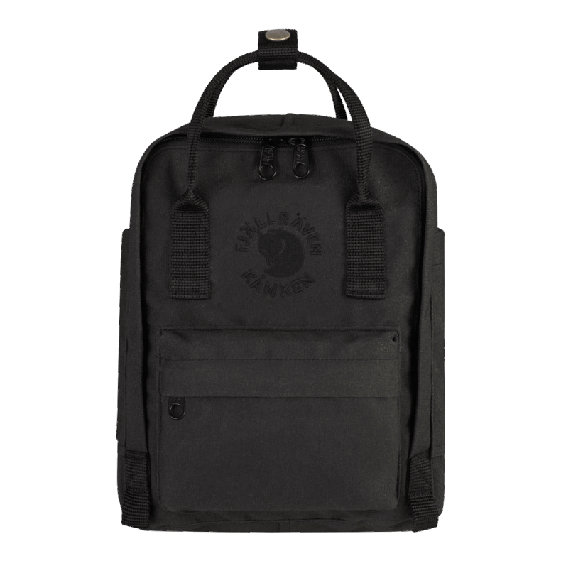 Re-Kånken Black Fjällräven Outlets