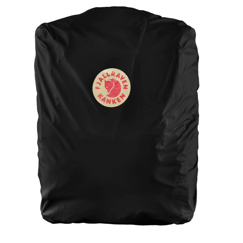 Kånken Rain Cover Black Fjällräven Outlets Brand