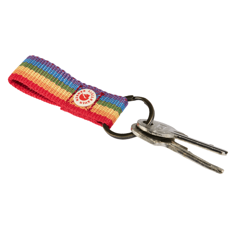 Kånken Rainbow Keyring Fjällräven Outlets Brand Rainbow Pattern