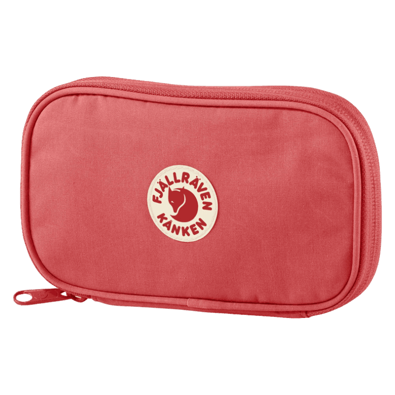 Kånken Travel Wallet - 6 Colours Fjällräven Outlets Peach Pink