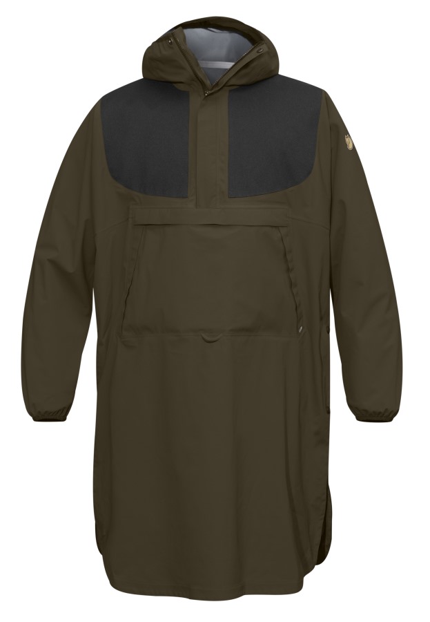 Fjällräven Outlets Dark Olive Lappland Eco-Shell Poncho