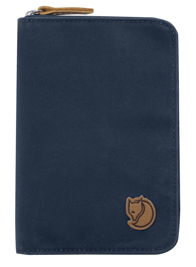 Fjällräven Outlets Navy Passport Wallet