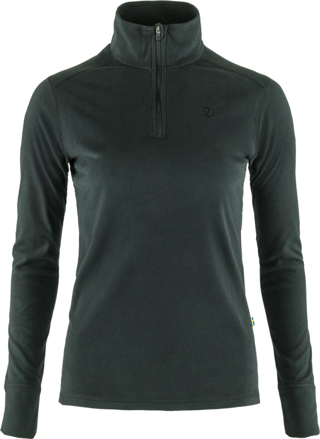 Black Fjällräven Outlets Skare Half Zip W