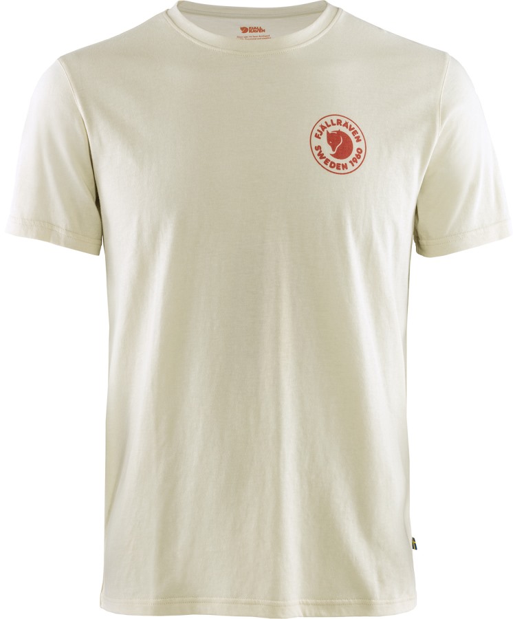 Fjällräven Outlets Brand Chalk White 1960 Logo T-Shirt M
