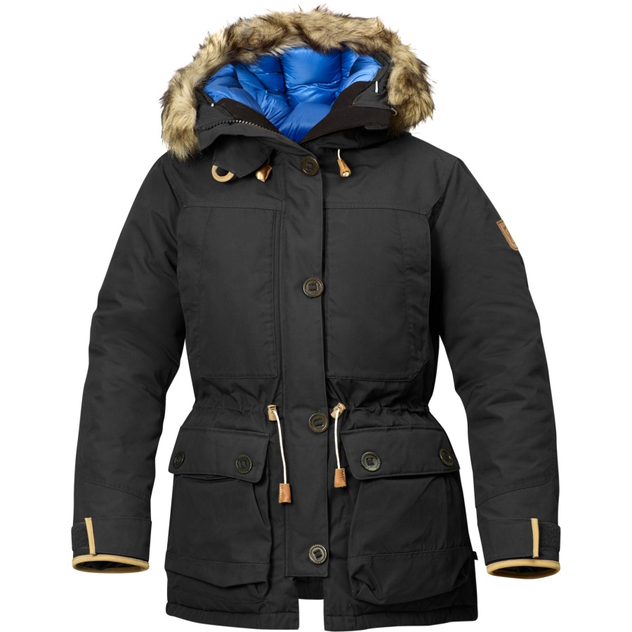 Dark Grey Fjällräven Outlets Expedition Down Parka No. 1 W