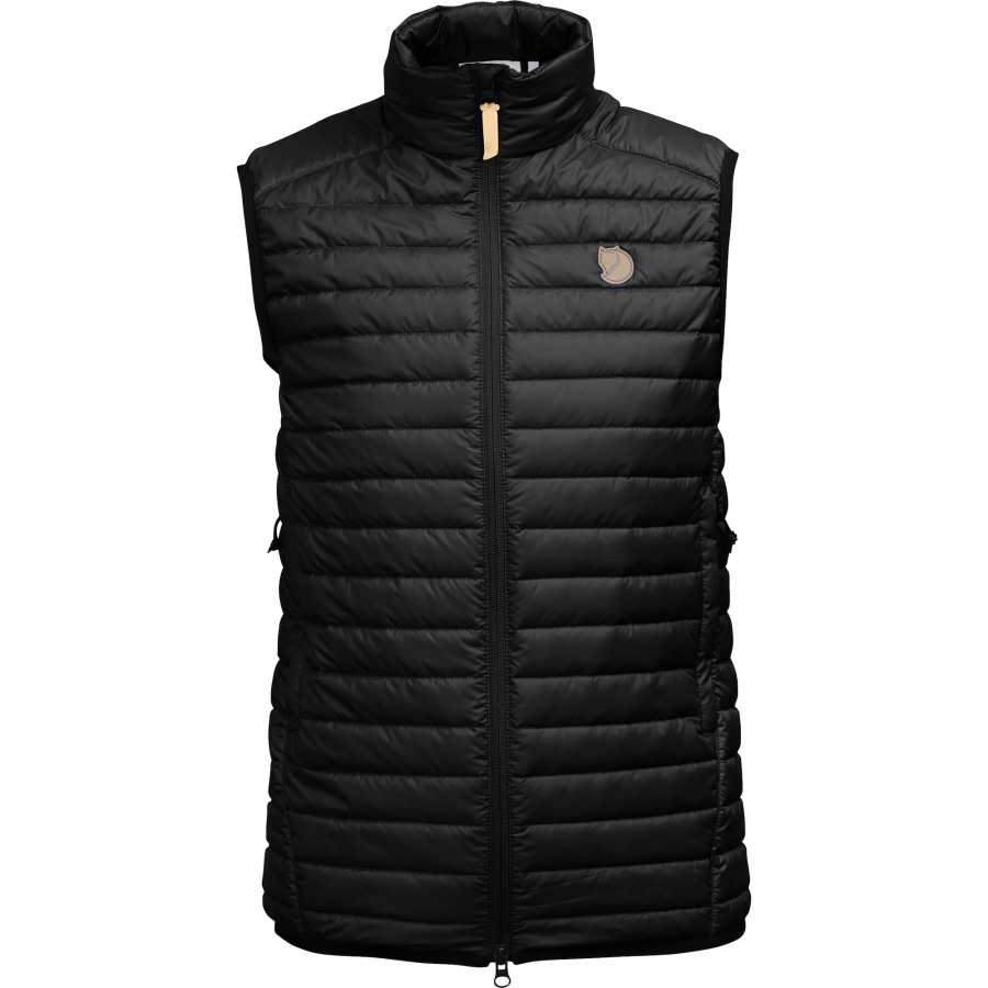 Black Abisko Padded Vest W Fjällräven Outlets Brand