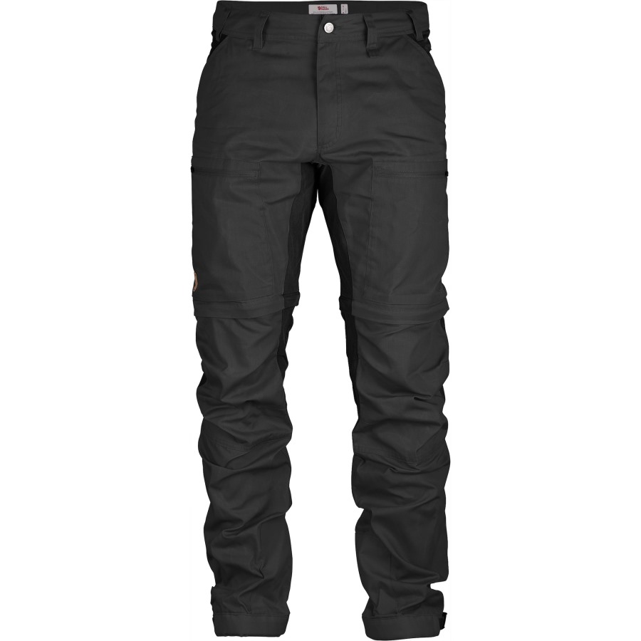 Dark Grey-Black Abisko Lite Trekking Zip-Off M Reg Fjällräven Outlets