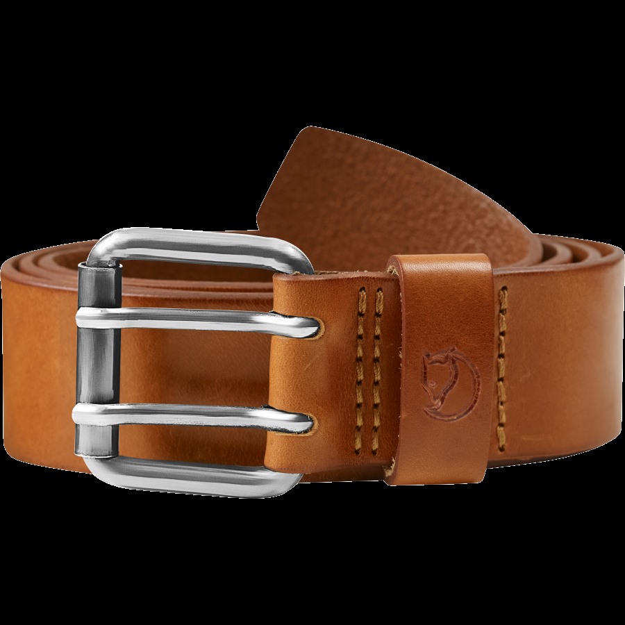 Leather Cognac Singi Two-Pin Belt Fjällräven Outlets