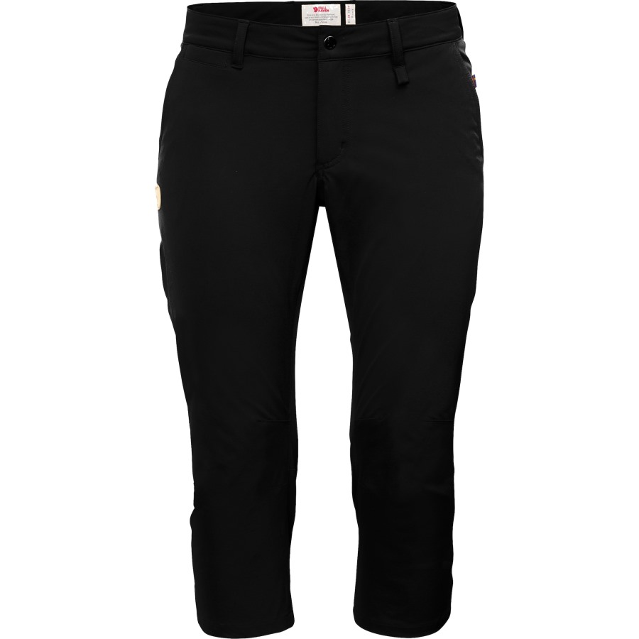 Black Fjällräven Outlets Abisko Capri Trousers W