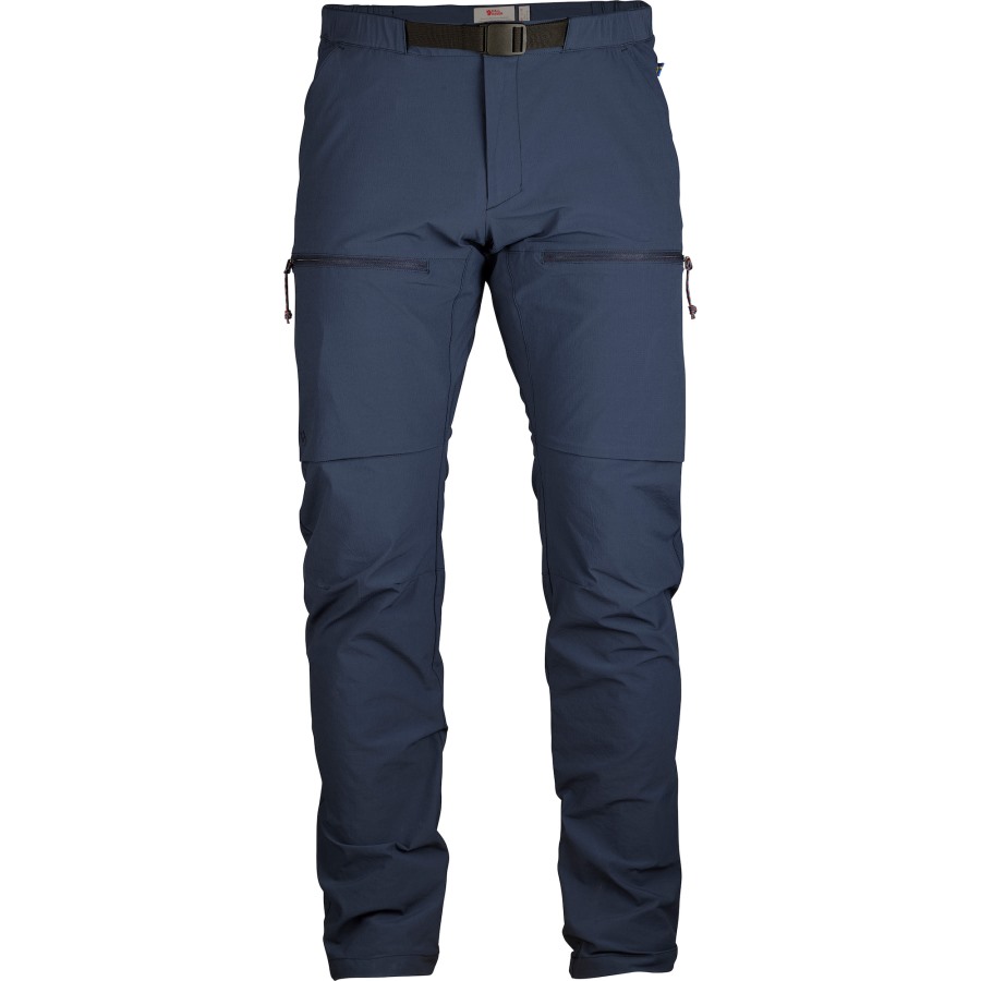 Fjällräven Outlets Navy High Coast Hike Trousers M Long