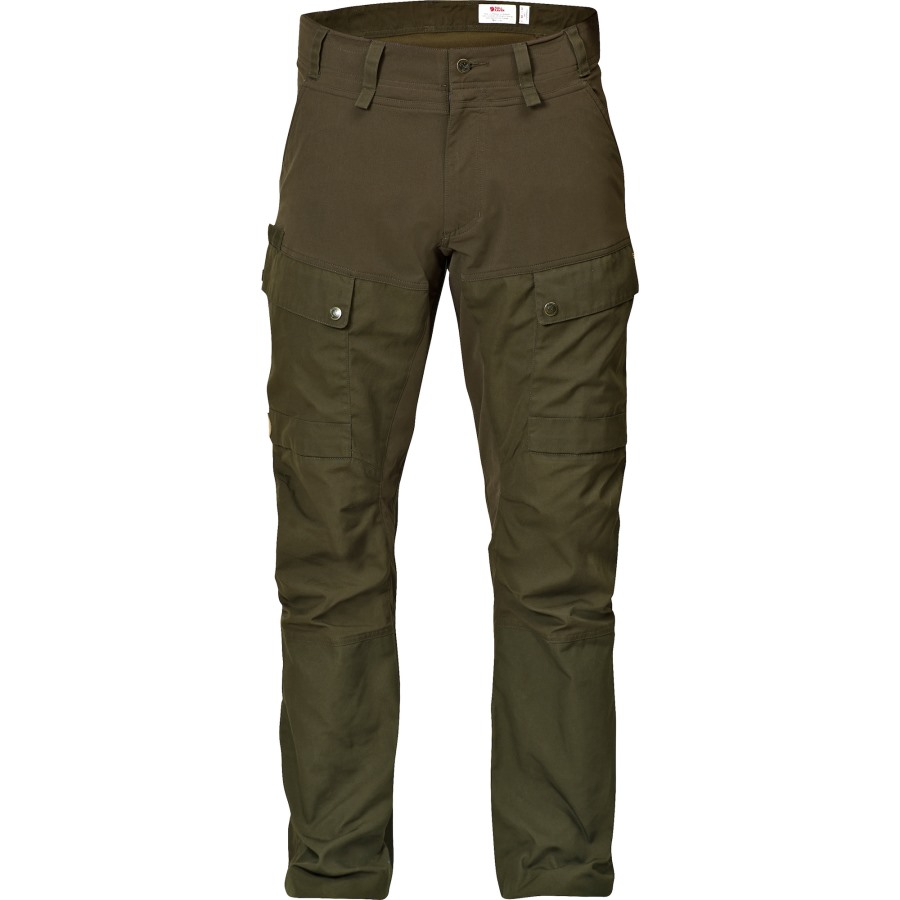 Dark Olive Fjällräven Outlets Lappland Hybrid Trousers M