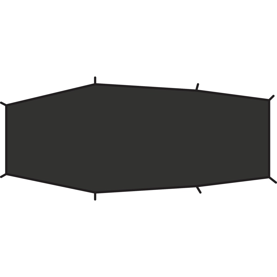 Black Fjällräven Outlets Lite 2 Footprint